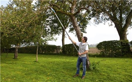 Bevestigd op de Gardena Combisystem