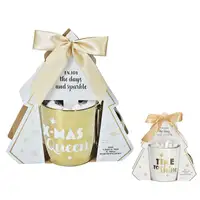 Geschenkset Kerstmok Goud Assorti 1st