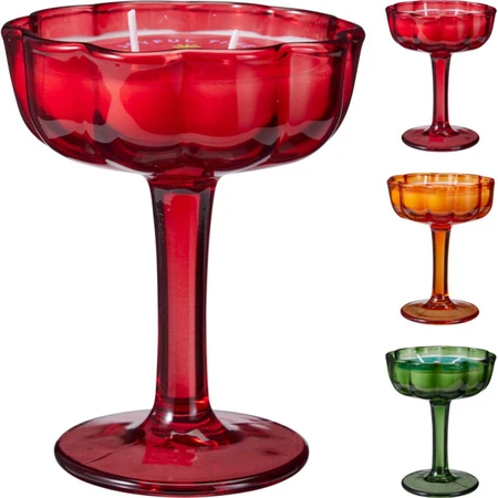 Geurkaars in Glas 13cm Assorti 1st