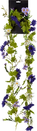 Guirlande Bloemen 180cm Assorti 1st