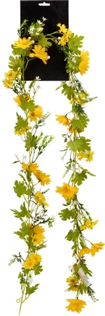 Guirlande Bloemen 180cm Assorti 1st