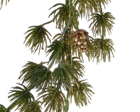 Guirlande Dennenappel Glitter 180cm