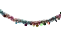 Guirlande Lametta Rond 270cm Ø10cm Regenboog