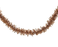Guirlande Lametta Ster 270cm Ø9cm Espresso Bruin