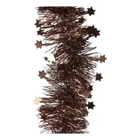 Guirlande Lametta Ster 270cm Ø9cm Espresso Bruin