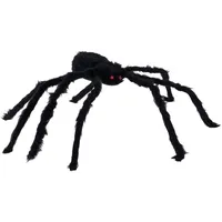 Halloween Decoratie Spin Zwart 90cm