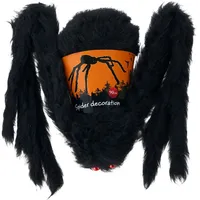 Halloween Decoratie Spin Zwart 90cm