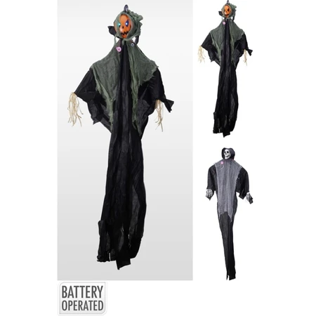 Halloween Skelet met LED 220cm Assorti 1st