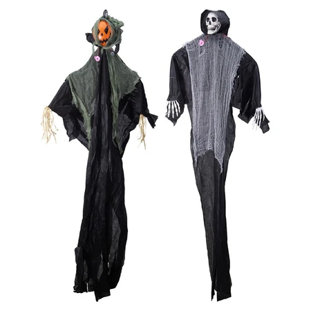 Halloween Skelet met LED 220cm Assorti 1st