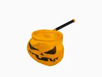 Halloween Trick or Treat Zak met Handvat Assorti 1st