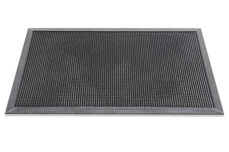 Hamat Deurmat Fingertip 46x70cm Zwart