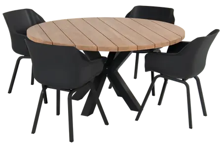 Hartman Dining Tuinstoel Sophie Element Xerix 2 stuks