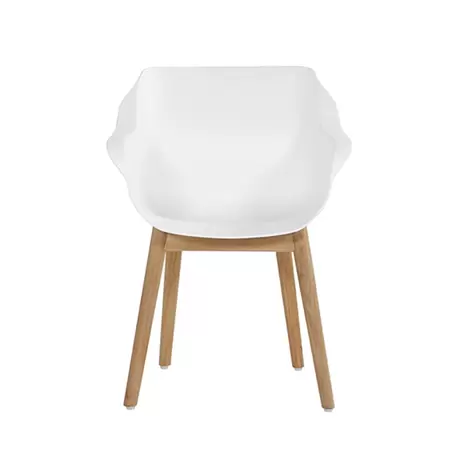 Hartman Kuipstoel Sophie Teak White 2 stuks