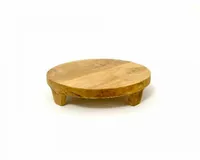 Houten Plateau Teak Ø25cm