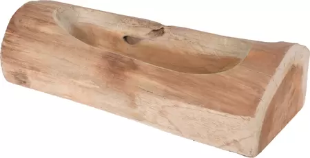 Houten Schaal Rustiek 13x39cm