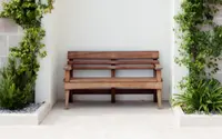 Houten tuinbanken