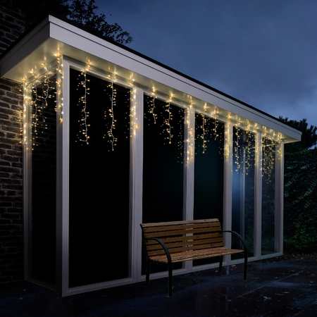 IJspegelverlichting Koppelbaar Startset 256 LED 3,75m Wit WW+CW