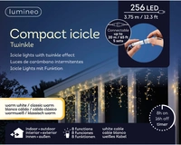 IJspegelverlichting Koppelbaar Startset 256 LED 3,75m Wit WW+CW