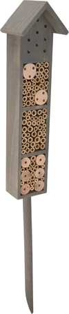 Insectenhotel op Paal 78cm Assorti 1st