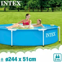 Intex Zwembad Metal Frame Ø244cm