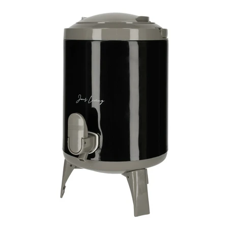 Jens Living Sapdispenser Set met 4 Bekers Zwart