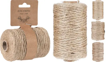 Jute Touw Assorti 1st
