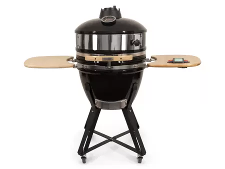 Kamado Meat & Pizza Barbecue Black 21 inch