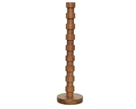 Kandelaar Hout Bruin 38cm