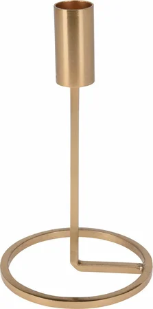 Kandelaar Metaal Goud 19cm