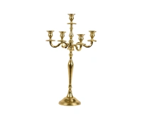 Kandelaar Metaal Goud 60cm