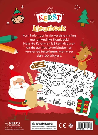 Kerst Kleurboek 1st