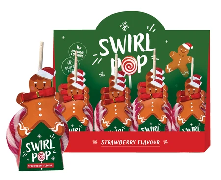 Kerst Lollypop Swirl 90g 1st