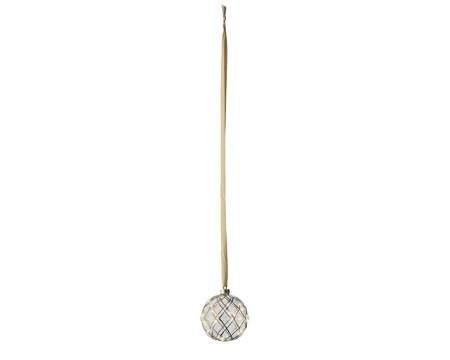 Kerstbal 30 LED Ø14cm Transparant WW