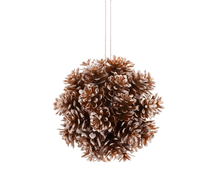 Kerstbal Dennenappels Ø8cm