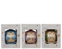 Kerstbal Mijn Eerste Kerst Giraffe Ø10cm Assorti 1st