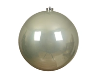 Kerstbal Plastic Ø25cm Parel 1st