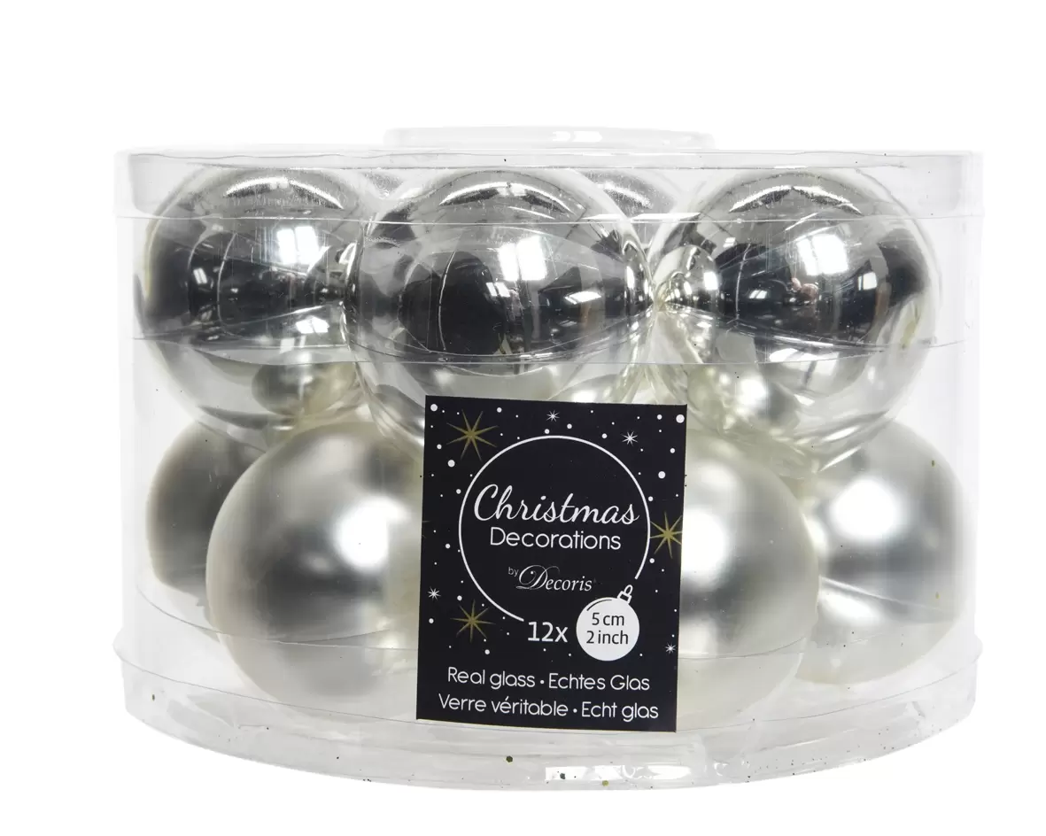 Zilveren Kerstballen bestellen | | Tuincollectie.nl -
