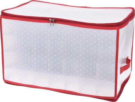 Kerstballen Opbergdoos Transparant 56,5x33x34cm 