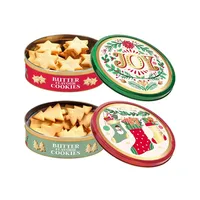 Kerstblik met Boterkoekjes 114g Assorti 1st