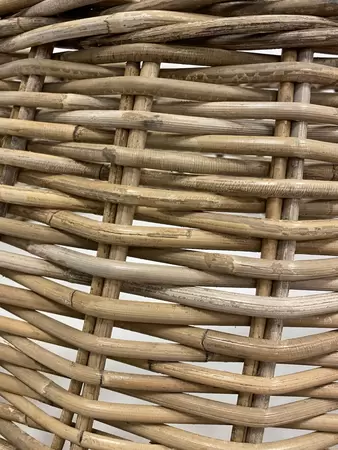 Kerstboommand Rotan Naturel Ø60cm