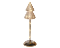 Kerstboompje Glas LED Amber 29cm