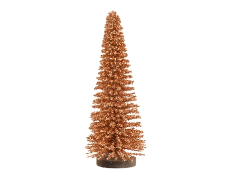 Kerstboompje Glitter Brandy 39cm