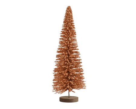 Kerstboompje Glitter Brandy 60cm