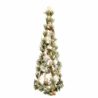 Kerstboompje Hout 40 LED 84cm