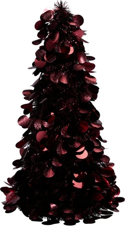 Kerstboompje Lametta Champagne 46cm