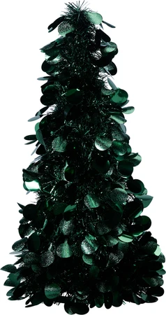 Kerstboompje Lametta Groen 46cm