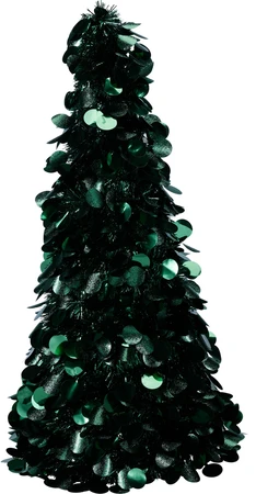 Kerstboompje Lametta Groen 60cm