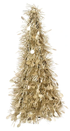Kerstboompje Lametta Parel 30cm