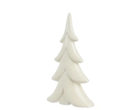 Kerstboompje Terracotta Wit 30cm