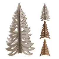 Kerstboompje Vilt 45cm Assorti 1st